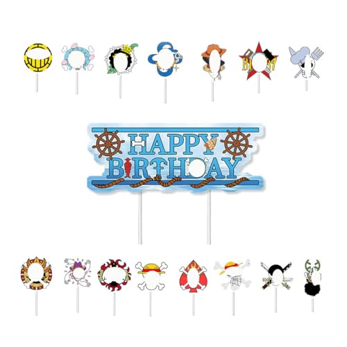 Tortendeko für Kindergeburtstag Junge, Kuchen Dekoration Set,Happy Birthday Muffin Deko, 16PCS,für Junge Mädchen Party Dekoration, Nicht essbare Cupcake-Dekorationen Tortendeko für Kindergeburtstag Junge, Kuchen Dekoration Set,Happy Birthday Muffin Deko, 16PCS,für Junge Mädchen Party Dekoration, Nicht essbare Cupcake-Dekorationen von AVRUYPI
