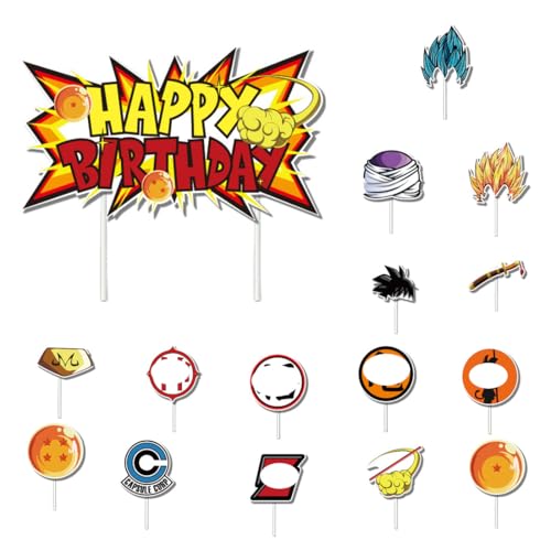 Tortendeko für Kindergeburtstag Junge, Kuchen Dekoration Set,Happy Birthday Muffin Deko, 16PCS,für Junge Mädchen Party Dekoration, Nicht essbare Cupcake-Dekorationen Tortendeko für Kindergeburtstag Junge, Kuchen Dekoration Set,Happy Birthday Muffin Deko, 16PCS,für Junge Mädchen Party Dekoration, Nicht essbare Cupcake-Dekorationen von AVRUYPI