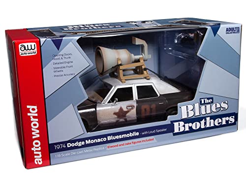 Auto World – DOD Monaco Police Pursuit – Blues Brothers – 1974 – 1/18 Auto World – DOD Monaco Police Pursuit – Blues Brothers – 1974 – 1/18 von AW AUTO WORLD