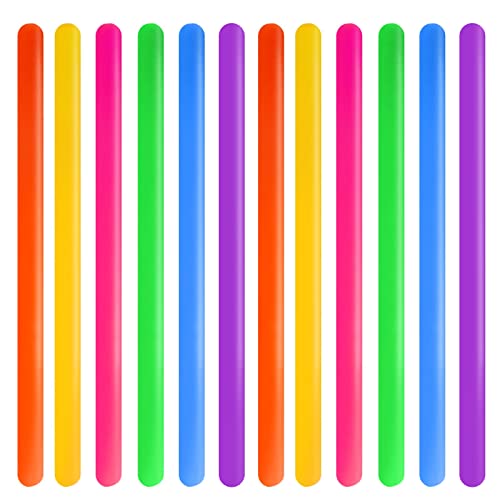 AWAVM 12 Stück Sensorisch Dehnbar Schnur, 24cm Bunte Sensorische Fidget Stretch Spielzeug, Fidget Toys Set, Spielzeug Stress Relief Zappeln für ADD, ADHS, Autismus von AWAVM