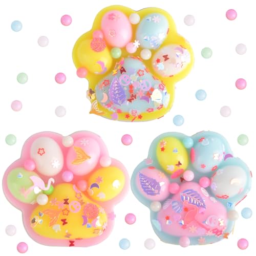 AWAVM Bunte Katzenpfoten Squishies Eine Fusion aus lebendigem Design, weichem Material, Stressabbau-Funktion, dekorativem Aussehen und Geschenkwürdigkeit für endlosen Spaß und Entspannung AWAVM Bunte Katzenpfoten Squishies Eine Fusion aus lebendigem Design, weichem Material, Stressabbau-Funktion, dekorativem Aussehen und Geschenkwürdigkeit für endlosen Spaß und Entspannung von AWAVM