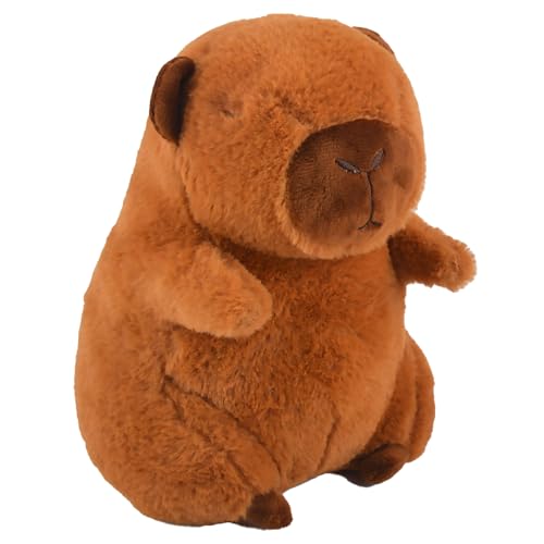 AWAVM Capybara Plüschtier, 25 cm Capybara Plushies Puppets, super weich, gefüllt, Plüsch-Spielzeug für Heimdekoration, Kinder, Geschenke AWAVM Capybara Plüschtier, 25 cm Capybara Plushies Puppets, super weich, gefüllt, Plüsch-Spielzeug für Heimdekoration, Kinder, Geschenke von AWAVM