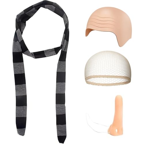 AWAVM Fancy Cosplay Zubehör Sets, Cartoon Outfit Zubehör für Erwachsene, Movie Minions Kostüm AWAVM Fancy Cosplay Zubehör Sets, Cartoon Outfit Zubehör für Erwachsene, Movie Minions Kostüm von AWAVM