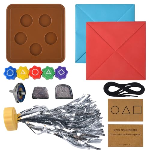 AWAVM Gonggi Korean Spiel,Gonggi Traditionelles Koreanisches Werfen Spiel,Tintenfisch Gonggi Koreanisches Spiel,Jebi Kicks,Gong-gi,Paeng-y,Biseokchigi,DDAKJI Spiel Set für Familie Reise Spiele AWAVM Gonggi Korean Spiel,Gonggi Traditionelles Koreanisches Werfen Spiel,Tintenfisch Gonggi Koreanisches Spiel,Jebi Kicks,Gong-gi,Paeng-y,Biseokchigi,DDAKJI Spiel Set für Familie Reise Spiele von AWAVM