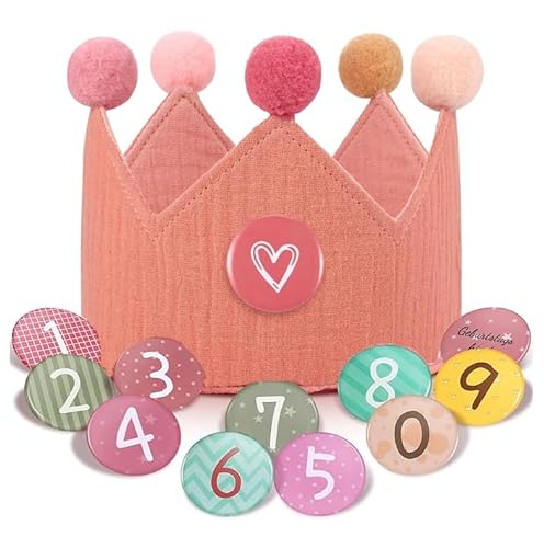 AWAVM Kinder Geburtstag Krone, Geburtstagskrone Stoff,Krone Geburtstag Jungen Mädchen Kinderparty Hüte, Party Dekoration, Kindergeburtstag Dekoration, für Kindergeburtstag, Krone aus Knopfnummern AWAVM Kinder Geburtstag Krone, Geburtstagskrone Stoff,Krone Geburtstag Jungen Mädchen Kinderparty Hüte, Party Dekoration, Kindergeburtstag Dekoration, für Kindergeburtstag, Krone aus Knopfnummern von AWAVM