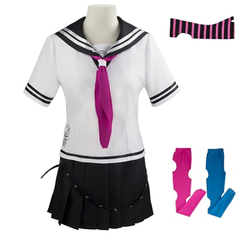 AWDOAJOI Cosplay Kostüm Anime Mioda Ibuki Rock Kleid Matrosen Anzüge Halloween Party Outfit (XX-Large) von AWDOAJOI