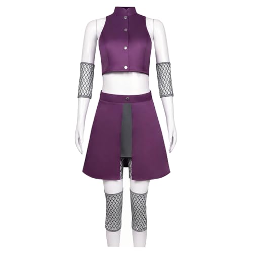 AWDOAJOI Cosplay-Kostüm Anime Yamanaka Ino Röcke, Uniform, Halloween, Party, Anzüge für Damen und Mädchen (Größe XL) von AWDOAJOI