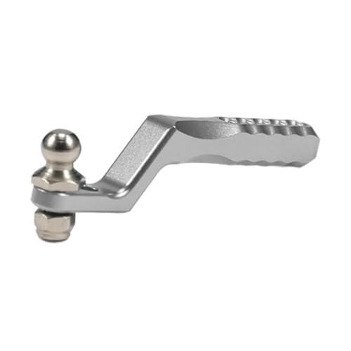 ＡＷＨＡＯ 1/10 RC Crawler Tow Hook Accessoires Car RC High RC RC Tow Hitch FÜR TF2 RGT CC01, Silber von ＡＷＨＡＯ