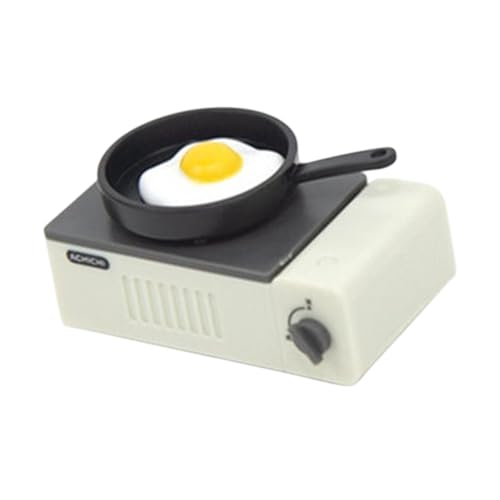 AWHAO 1/12 Dollhouse Miniatur Kochgeschirr für Rollenspiele und Diorama, Ei Braten AWHAO 1/12 Dollhouse Miniatur Kochgeschirr für Rollenspiele und Diorama, Ei Braten von AWHAO