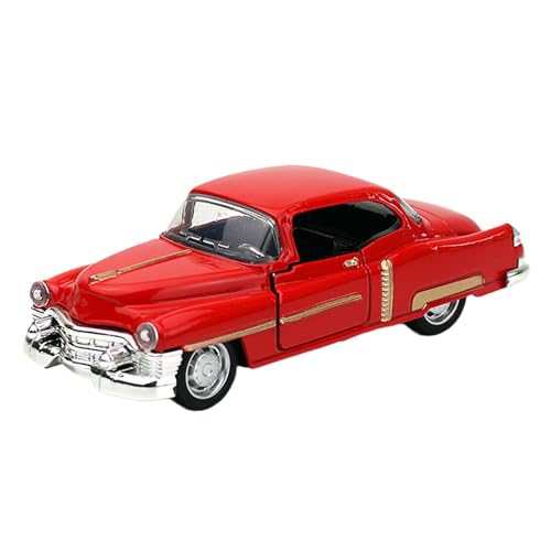 ＡＷＨＡＯ 1/32 Legierung Auto Modell Miniatur Auto Modell Spielzeug Ornamente Klassische Auto Modell für Innen Landschaft Landschaft Foto Requisiten Wohnzimmer, Rot von ＡＷＨＡＯ