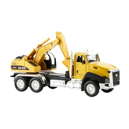 ＡＷＨＡＯ 1/50 Skala Diecast Truck Bildung Realistische Pull Back Car Model Model Reibung von ＡＷＨＡＯ