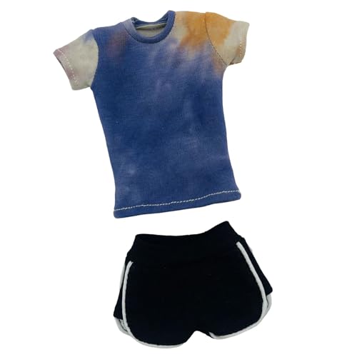 AWHAO 1/6 Skaliertes Shorts Körperliche Hemden mit Shorts Kosten Shorts Sleep Cosplay Summertops Laufen Shorts für 12 Zoll Figuren Zubehör, Blau AWHAO 1/6 Skaliertes Shorts Körperliche Hemden mit Shorts Kosten Shorts Sleep Cosplay Summertops Laufen Shorts für 12 Zoll Figuren Zubehör, Blau von AWHAO