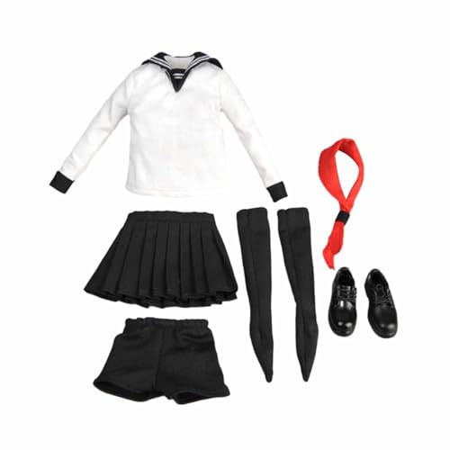 AWHAO 1/6 Weibliche Schuluniform Stilvoller Kostüme Frauenkleidung Rock für 12 '' Zoll AWHAO 1/6 Weibliche Schuluniform Stilvoller Kostüme Frauenkleidung Rock für 12 '' Zoll von AWHAO