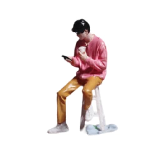 AWHAO 1/64 Modell Der Schulen Bemalten Figur Gemaltes Discuration Dekorationstisch Du Anzeige von Winzigen Menschen Mini Puppenmodell, Pink Top Männer AWHAO 1/64 Modell Der Schulen Bemalten Figur Gemaltes Discuration Dekorationstisch Du Anzeige von Winzigen Menschen Mini Puppenmodell, Pink Top Männer von AWHAO
