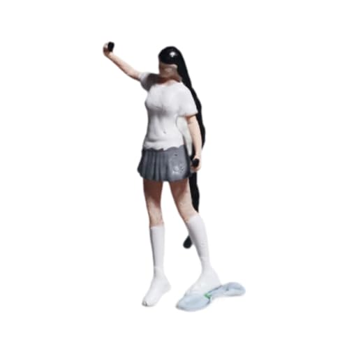 AWHAO 1/64 Modell Der Schulen Bemalten Figur Gemaltes Discuration Dekorationstisch Du Anzeige von Winzigen Menschen Mini Puppenmodell, Weiße Top Female AWHAO 1/64 Modell Der Schulen Bemalten Figur Gemaltes Discuration Dekorationstisch Du Anzeige von Winzigen Menschen Mini Puppenmodell, Weiße Top Female von AWHAO