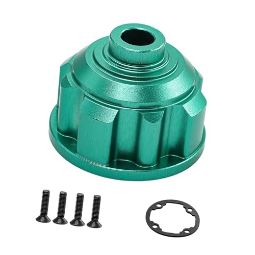 AWHAO 1/8 1/10 RC Diff Cover Box, Aluminiumlegierungsdifferential Diff Boître mit Ausrüstung für LKWs, GrÜn AWHAO 1/8 1/10 RC Diff Cover Box, Aluminiumlegierungsdifferential Diff Boître mit Ausrüstung für LKWs, GrÜn von AWHAO