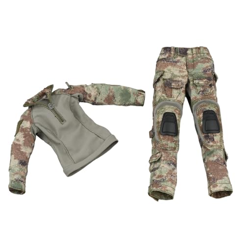 AWHAO 1:6 Actionfigur Uniform Miniatur Uniform Mantelhose Modell Komplettset Weiches AWHAO 1:6 Actionfigur Uniform Miniatur Uniform Mantelhose Modell Komplettset Weiches von AWHAO