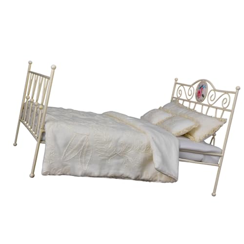 AWHAO 1:6 Miniatur Plattformbett Aus Eisen für Rollenspiele, Mikro Landschaftshandwerk AWHAO 1:6 Miniatur Plattformbett Aus Eisen für Rollenspiele, Mikro Landschaftshandwerk von AWHAO