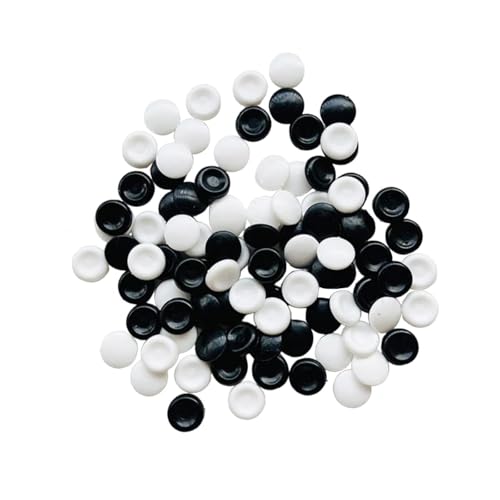 ＡＷＨＡＯ 100 Stück Go Spielsteine, Go Spielsteine Set, Lernspielzeug, Brettspiel Gobang, von ＡＷＨＡＯ