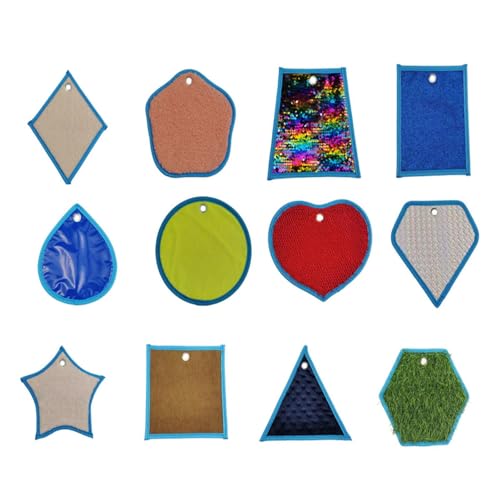 AWHAO 12 Stück Textur Sensorischen Spielen Matte Interaktive Lernen Spielzeug Sensorischen AWHAO 12 Stück Textur Sensorischen Spielen Matte Interaktive Lernen Spielzeug Sensorischen von AWHAO