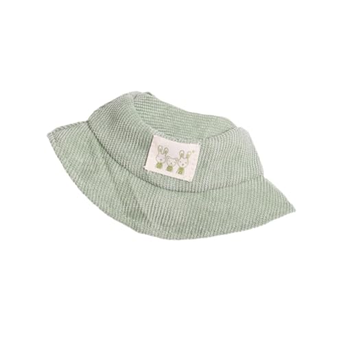 ＡＷＨＡＯ 15 cm Plüschpuppenhut, Puppenzubehör, Kopfbedeckung, Modisch, Weich, Machen Sie Ihre Eigenen Puppen, So Tun, Als Ob Sie Spielen, Verkleiden Sie Sich M, Grün von ＡＷＨＡＯ