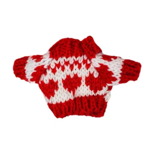 AWHAO 15 cm Plüschpuppenkleidung, Puppenpullover, Weiches Plüschpuppenzubehör, Anziehmode, Kuscheltierkleidung, Süße Puppenkleidung, Herz AWHAO 15 cm Plüschpuppenkleidung, Puppenpullover, Weiches Plüschpuppenzubehör, Anziehmode, Kuscheltierkleidung, Süße Puppenkleidung, Herz von AWHAO