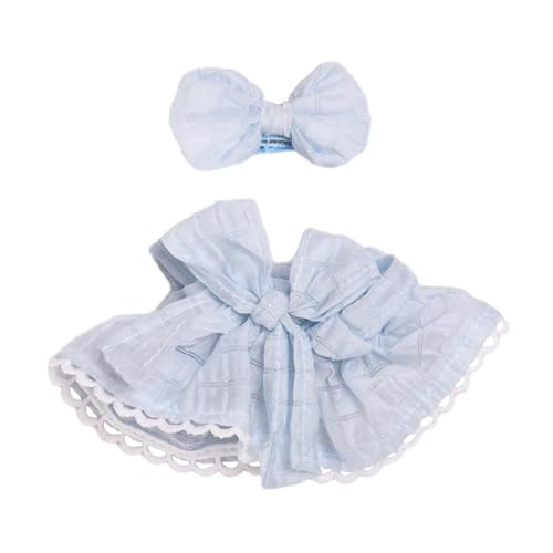 ＡＷＨＡＯ 15cm Puppenkleid Puppenkleid Foto Requisite, Modisch, Süße Puppenkleidung Mädchen Puppenkleidung Zum Geburtstag, Kinder, Geschenk, Kleine Mädchen, BLAU von ＡＷＨＡＯ