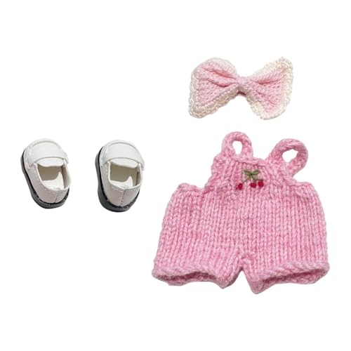 AWHAO 17 cm Puppenkleidung, Puppenoutifit, Bequem, Trendig, Niedlich, Puppenkleidung, Anzug, Puppenkleidung für Kleine Mädchen, Kindergeschenk, Rosa AWHAO 17 cm Puppenkleidung, Puppenoutifit, Bequem, Trendig, Niedlich, Puppenkleidung, Anzug, Puppenkleidung für Kleine Mädchen, Kindergeschenk, Rosa von AWHAO