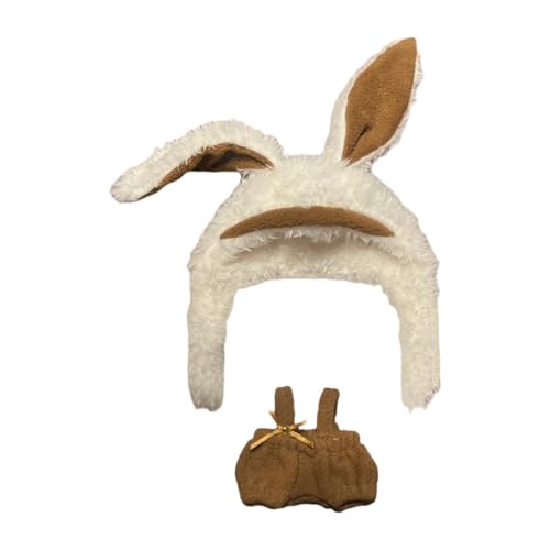 ＡＷＨＡＯ 17 cm Puppenkleidung Set Cartoon für Kinder DIY Accessoires Dekoration Foto Requisiten Kostüme Soft Doll Rompers Anhänger Doll Outfits von ＡＷＨＡＯ
