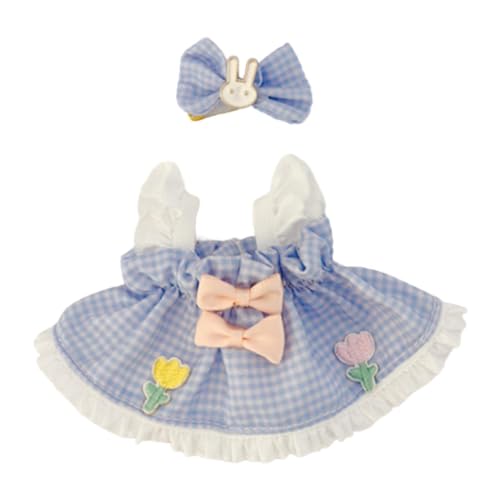 ＡＷＨＡＯ 17cm Doll Kleid Doll Kleid Kostüm Accessoire Niedliche Fashion Doll Accessoires Puppenkleidung für Kleine Mädchen Kinder Partygeschenk von ＡＷＨＡＯ
