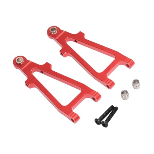 ＡＷＨＡＯ 2 Teile RC Unterer Schwung Arm Ersatzteile 1:20 Hochleistungsstücke Modifikation Teil Suspensions Waffen für C8811, Rot von ＡＷＨＡＯ