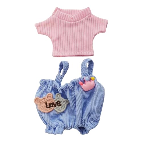 AWHAO 2 Teiliges Puppen Outfit Set für 15 cm Oder 17 cm Große Plüschfiguren, Zubehör AWHAO 2 Teiliges Puppen Outfit Set für 15 cm Oder 17 cm Große Plüschfiguren, Zubehör von AWHAO