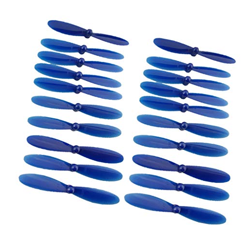 AWHAO 20 Stück Propeller Ersatz Props Set für RC, Aus, Blau, 5,5 cm AWHAO 20 Stück Propeller Ersatz Props Set für RC, Aus, Blau, 5,5 cm von AWHAO