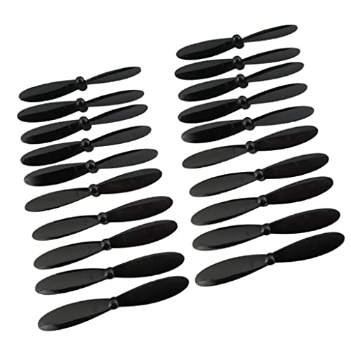 AWHAO 20 Stück Propeller Ersatz Props Set für RC, Aus, Schwarz, 5,5 cm AWHAO 20 Stück Propeller Ersatz Props Set für RC, Aus, Schwarz, 5,5 cm von AWHAO