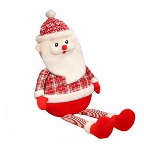ＡＷＨＡＯ 20 Zoll Weihnachtsmann Plüschpuppe, Geschenk, Weihnachtsplüschpuppe für Kinder, Kinder, Frauen von ＡＷＨＡＯ