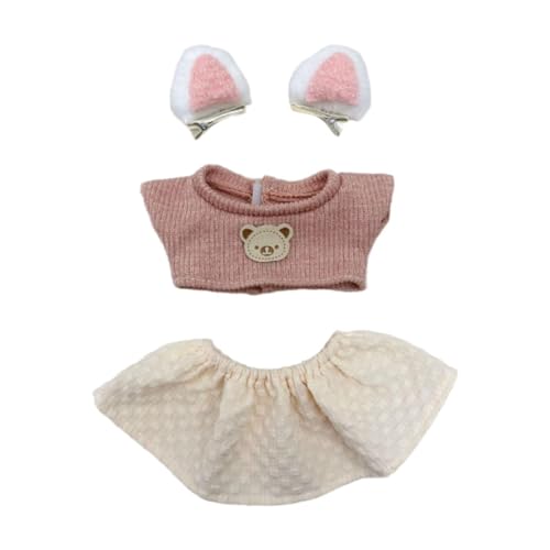 AWHAO 20 cm Baumwolle Puppenkleidung Puppenkleidung für Plüschpuppe Kreative Kuscheltiere Kleidung Bequemes DIY Puppenoutfit Puppenanzug, Style C AWHAO 20 cm Baumwolle Puppenkleidung Puppenkleidung für Plüschpuppe Kreative Kuscheltiere Kleidung Bequemes DIY Puppenoutfit Puppenanzug, Style C von AWHAO