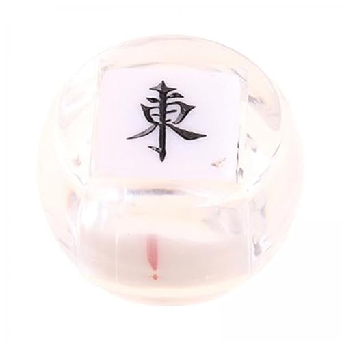 AWHAO 2X Chinesisches Mahjong Würfel, Unterhaltungsspielzeug, Tischspiel, Acryl, Partyvorräte, Mehrseitige Spielwürfel Polyedrischer Würfel für KTV Party AWHAO 2X Chinesisches Mahjong Würfel, Unterhaltungsspielzeug, Tischspiel, Acryl, Partyvorräte, Mehrseitige Spielwürfel Polyedrischer Würfel für KTV Party von AWHAO