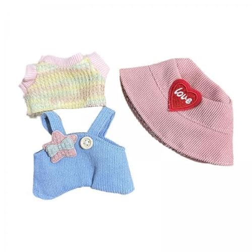 AWHAO 2X Puppenkleidung für 15 cm Puppenkleidung Kleidungsstücke Anziehen Stilvolle Foto Requisiten Bequeme DIY Kostüme Puppe Outifits Cartoon AWHAO 2X Puppenkleidung für 15 cm Puppenkleidung Kleidungsstücke Anziehen Stilvolle Foto Requisiten Bequeme DIY Kostüme Puppe Outifits Cartoon von AWHAO