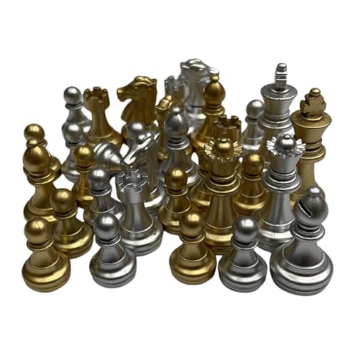 AWHAO 32x Schachfiguren Spielfiguren 2 Spieler Schachfiguren für Schachbrett Figuren AWHAO 32x Schachfiguren Spielfiguren 2 Spieler Schachfiguren für Schachbrett Figuren von AWHAO