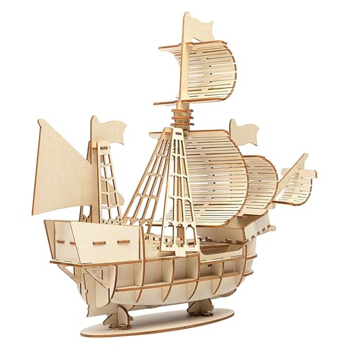 ＡＷＨＡＯ 3D Holz Puzzle Spielzeugversammlung Game Segelboot für Freunde Kinder von ＡＷＨＡＯ