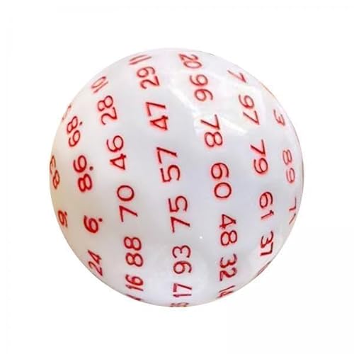 AWHAO 3X 100 Seitige Würfel Polyedrische Würfel Tragbare Partyspiel Würfel Rollenspiel Würfel Single Game Dice für Mathematikunterricht AWHAO 3X 100 Seitige Würfel Polyedrische Würfel Tragbare Partyspiel Würfel Rollenspiel Würfel Single Game Dice für Mathematikunterricht von AWHAO