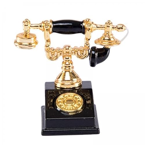 ＡＷＨＡＯ 3X Life Szene Haus Einrichtung Mini Telefon Schwarz von ＡＷＨＡＯ