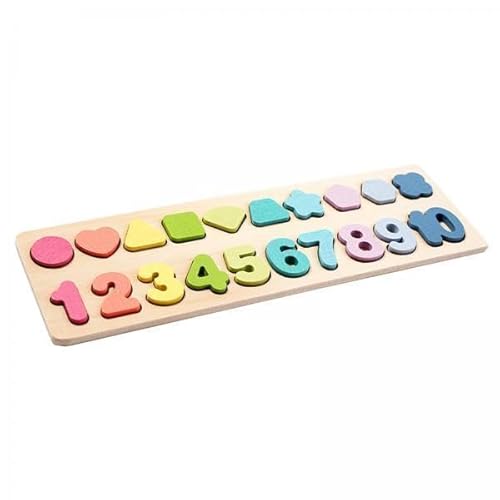 AWHAO 3X Zahlenform Puzzle Sortierung Spielzeug Kinder Lernplatine Matching Form Und AWHAO 3X Zahlenform Puzzle Sortierung Spielzeug Kinder Lernplatine Matching Form Und von AWHAO