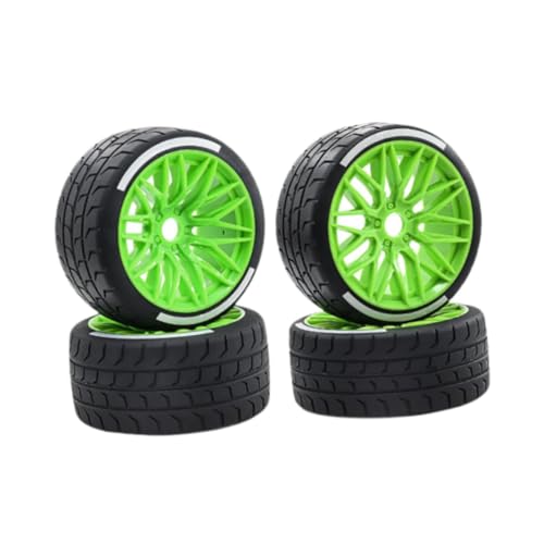 ＡＷＨＡＯ 4 Räume 1/7 RC CAR RC RC Teile auf Den Ratenreifen für Passe Time Modell Stechen, GrÜn von ＡＷＨＡＯ