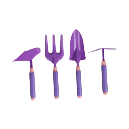 AWHAO 4X Kids Gardening Gardening Werkzeuge Mini Trugale Und Outdoor Fork Low Cuy Creet Toy für Kinder, Violett AWHAO 4X Kids Gardening Gardening Werkzeuge Mini Trugale Und Outdoor Fork Low Cuy Creet Toy für Kinder, Violett von AWHAO