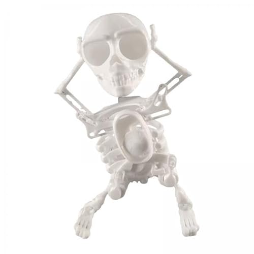 ＡＷＨＡＯ 4X Tanzendes Skelett Figur, Spielzeug Zum Aufstieg, Lustiges Tanzspielzeug für Themenpartyaktivitäten von ＡＷＨＡＯ