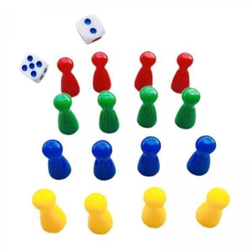 AWHAO 5X 16 Teiliges Fliegende Schachfiguren Set, Schachfiguren Und Würfel, Zubehör, AWHAO 5X 16 Teiliges Fliegende Schachfiguren Set, Schachfiguren Und Würfel, Zubehör, von AWHAO