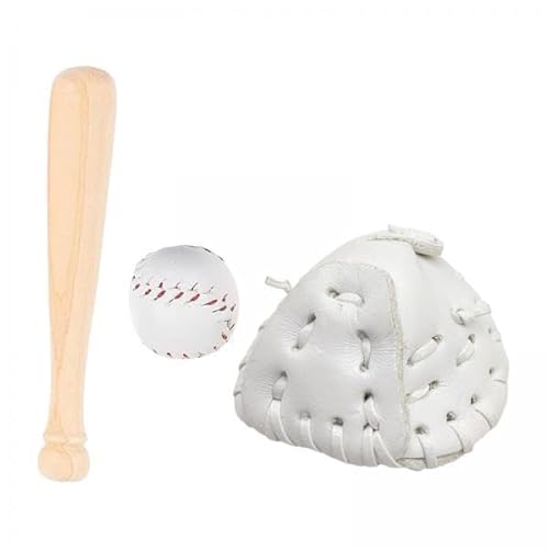 AWHAO 5X Mini Baseball Keychain Accessoire Softball Souvenirteam Baseball Mini Baseball Fledermäuse Sportball für Bag Handtasche Rucksack, AWHAO 5X Mini Baseball Keychain Accessoire Softball Souvenirteam Baseball Mini Baseball Fledermäuse Sportball für Bag Handtasche Rucksack, von AWHAO
