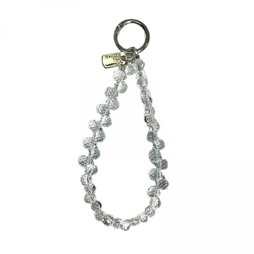 AWHAO 5X Perlen Key Kette Schlüsselhalter Anhänger Geldbörse Zauber Handgelenk Lanyard Glasschlüsselhain Armband für Handtaschen Kopfhörergehäuse AWHAO 5X Perlen Key Kette Schlüsselhalter Anhänger Geldbörse Zauber Handgelenk Lanyard Glasschlüsselhain Armband für Handtaschen Kopfhörergehäuse von AWHAO