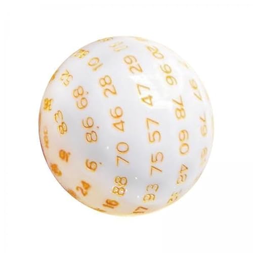 AWHAO 6X 100 Seitige Würfel Polyedrische Würfel Tragbare Partyspiel Würfel Rollenspiel Würfel Single Game Dice für Mathematikunterricht AWHAO 6X 100 Seitige Würfel Polyedrische Würfel Tragbare Partyspiel Würfel Rollenspiel Würfel Single Game Dice für Mathematikunterricht von AWHAO